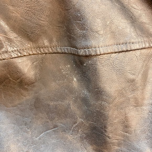 Levi's Vegan Leather Moto Jacket (M-L) - Picture 12 of 12